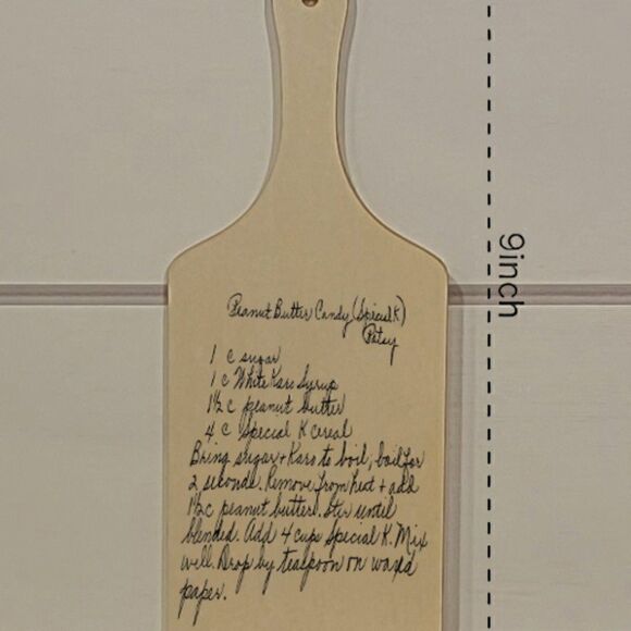 Personalized Handwritten Recipe and Photo Decorative Cutting Board - Picture 9 of 11
